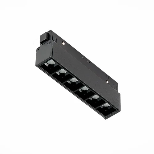 Трековый светильник магнитный LED Seide ST361.436.06 ST-Luce чёрный для шинопроводов серии Skyline 48 чёрный фото 3