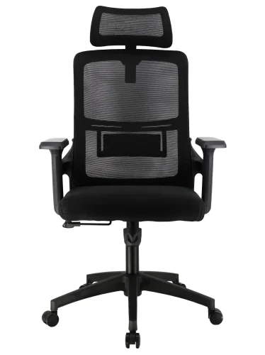 Офисное кресло эргономичное EP-530 Сетка Черный EP-530B-mesh-black Everprof, чёрный/сетка, ножки//, размеры - 1120*1220***660* фото 4