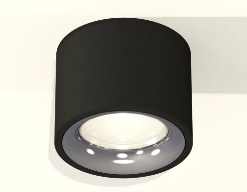 Светильник накладной Techno spot XS7511022 Ambrella light чёрный 1 лампа, основание чёрное в стиле хай-тек современный круглый фото 2
