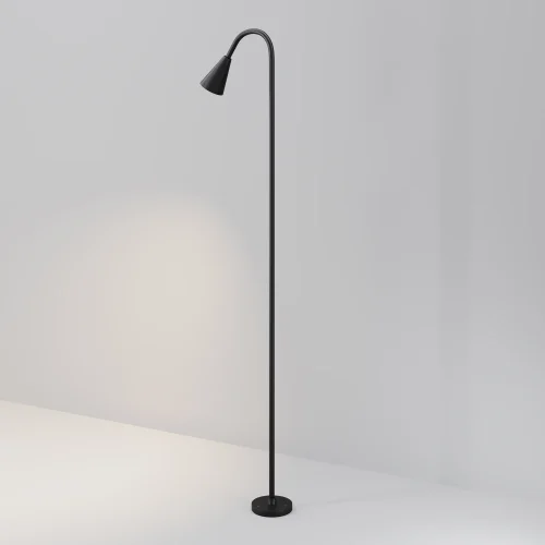 Парковый светильник LED Barb O531FL-L3B3K1 Maytoni уличный IP65 чёрный на 1 лампу, плафон чёрный в стиле современный хай-тек LED фото 2