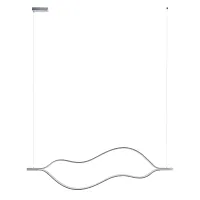 Светильник подвесной LED Tape Light 10403/1400 SN LOFT IT никель на 1 лампу, основание никель в стиле современный минимализм 