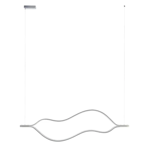 Светильник подвесной LED Tape Light 10403/1400 SN LOFT IT никель на 1 лампу, основание никель в стиле современный минимализм 