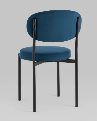 Стул Бриф SN велюр синий УТ000039455 Stool Group, /, ножки//, размеры - *830***470*530 фото 4