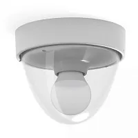 Светильник потолочный Nook 7972-NW Nowodvorski прозрачный на 1 лампу, основание белое в стиле современный 