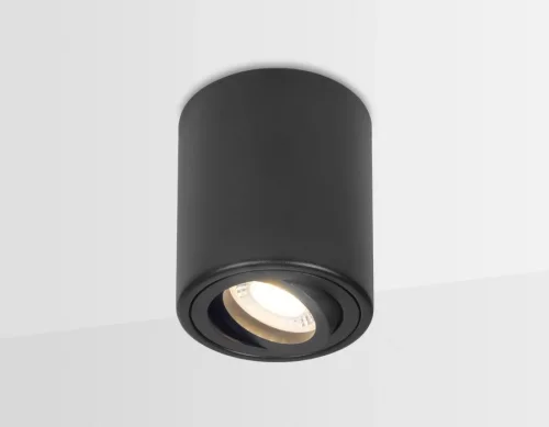Светильник накладной TN226 Ambrella light чёрный 1 лампа, основание чёрное в стиле современный круглый фото 3