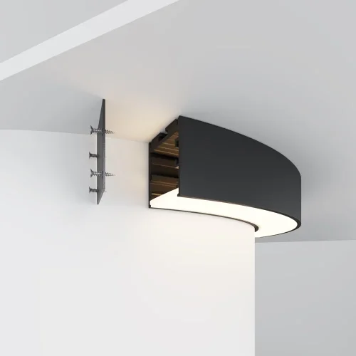 Радиусный профиль ALM-3535R-B-D-90°-0.3M Maytoni цвет LED K, световой поток Lm фото 5