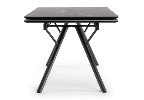 Керамический стол Ворен 180(240)x90 nero markina / черный 621191 Woodville столешница чёрная из керамика фото 2