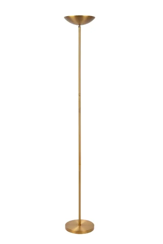 Торшер LED Zenith 19791/20/02 Lucide матовый золото латунь на 1 лампу, основание матовое золото латунь в стиле современный 