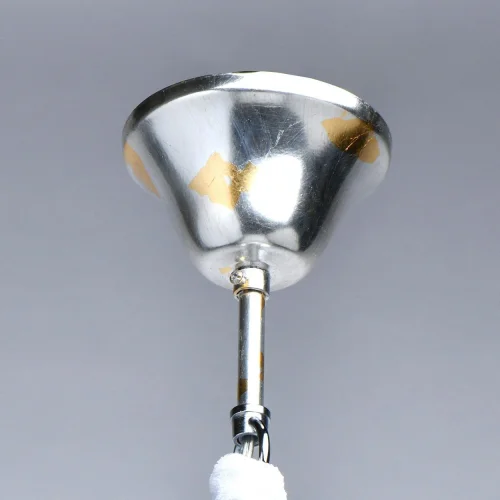 Люстра подвесная Виола 298013209 Chiaro без плафона на 9 ламп, основание серебряное разноцветное в стиле классический флористика  фото 12