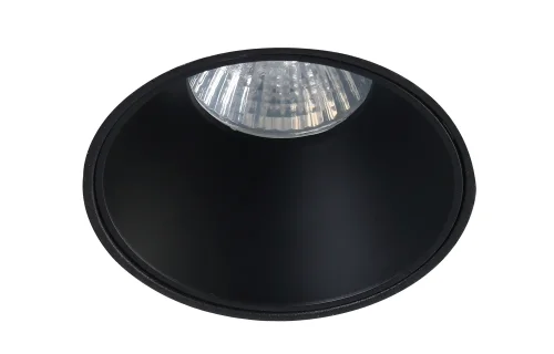 Светильник точечный CLT 050C1 BL-BL Crystal Lux чёрный на 1 лампу, основание чёрное в стиле современный для затирки фото 3