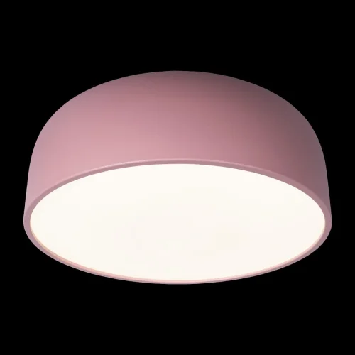 Светильник потолочный LED Axel 10201/480 Pink LOFT IT белый розовый 1 лампа, основание розовое в стиле современный  фото 4