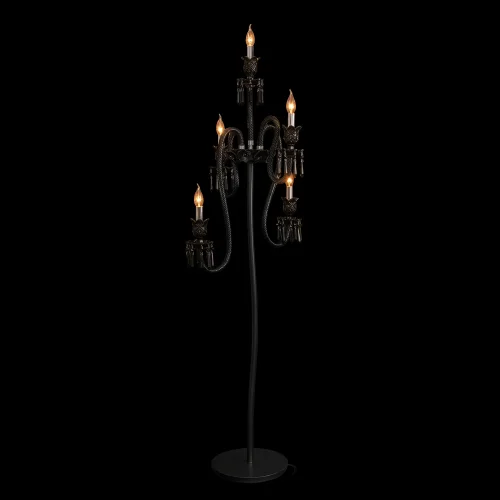 Торшер Лорд / Lord 10558F Black LOFT IT чёрный на 5 ламп, основание чёрное в стиле арт-деко фото 4 Торшер Лорд / Lord 10558F Black LOFT IT чёрный на 5 ламп, основание чёрное в стиле арт-деко фото 4