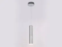 Светильник подвесной LED 15402/S chrome Newport хром на 1 лампу, основание хром в стиле современный трубочки Светильник подвесной LED 15402/S chrome Newport хром на 1 лампу, основание хром в стиле современный трубочки