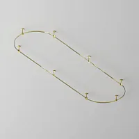 Основание Short H124мм для трековых светильников Magnetic trаck system Flarity TFC-Flar-S01-BS Maytoni латунь в стиле хай-тек современный для светильников серии Magnetic trаck system Flarity шинопровод flarity магнитная