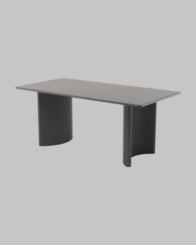 Стол обеденный Celestia 180*90*75, серый УТ000041364 Stool Group столешница серая из мдф
