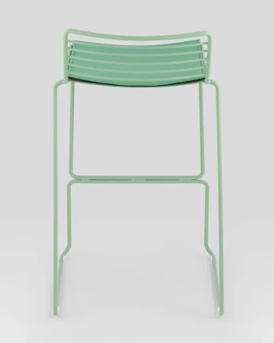 Стул полубарный Danny, зеленый, с подушкой УТ000038989 Stool Group, /, ножки//, размеры - *800***380*470 фото 3