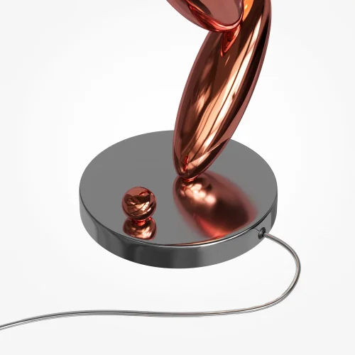 Настольная лампа LED MOD482TL-L6C3K Resonance Maytoni белая на 1 лампу, основание медь хром металл в стиле арт-деко современный шар фото 5 Настольная лампа LED MOD482TL-L6C3K Resonance Maytoni белая на 1 лампу, основание медь хром металл в стиле арт-деко современный шар фото 5