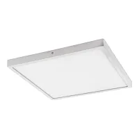Светильник потолочный LED Fueva 1 97264 Eglo белый на 1 лампу, основание белое в стиле хай-тек современный квадраты