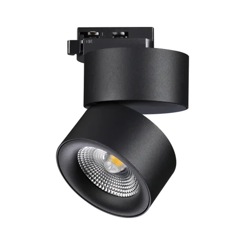 Трековый светильник однофазный LED Groda 358785 Novotech чёрный для шинопроводов серии Groda фото 3