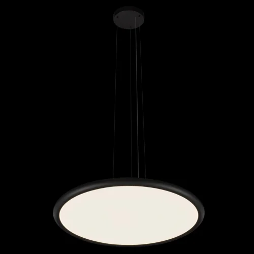 Светильник подвесной LED Sweety 10454/500P Black LOFT IT белый на 1 лампу, основание чёрное в стиле современный хай-тек круглый фото 2