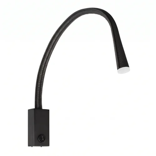 Бра ЛЕД Эрроу / Arrow 10398 Black LOFT IT чёрный на 1 лампу, основание чёрное в стиле современный для чтения гибкая ножка Бра ЛЕД Эрроу / Arrow 10398 Black LOFT IT чёрный на 1 лампу, основание чёрное в стиле современный для чтения гибкая ножка