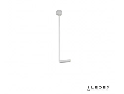 Светильник потолочный LED Telescope 7009/1PS WH iLedex белый на 1 лампу, основание белое в стиле современный хай-тек трубочки фото 3