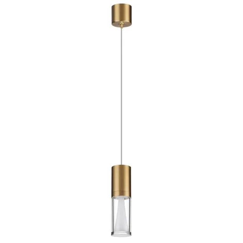 Светильник подвесной Defance 7144/4L Odeon Light прозрачный на 1 лампу, основание бронзовое в стиле классический современный трубочки Светильник подвесной Defance 7144/4L Odeon Light прозрачный на 1 лампу, основание бронзовое в стиле классический современный трубочки