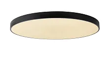 Светильник потолочный LED Unar 79185/80/30 Lucide белый 1 лампа, основание чёрное в стиле современный 
