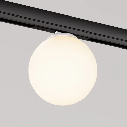 Трековый светильник Luna 3000К 3Вт 200° Magnetic track system Levity TR185-1-3W3K-B Maytoni белый для шинопроводов серии Magnetic track system Levity чёрный фото 5