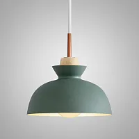 Светильник подвесной OMG A Green 179782-26 ImperiumLoft зелёный 1 лампа, основание золотое в стиле скандинавский современный 