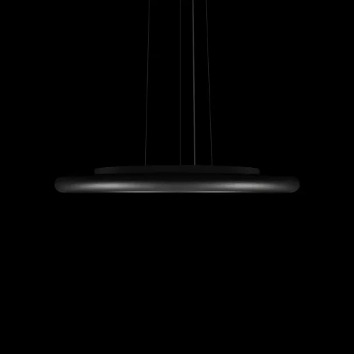 Светильник подвесной LED Sweety 10454/400P Black LOFT IT белый на 1 лампу, основание чёрное в стиле современный хай-тек круглый фото 6