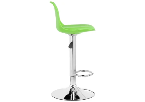 Барный стул Soft 15034 Woodville, зелёный/экокожа, ножки/металл/зелёный, размеры - ***** фото 3