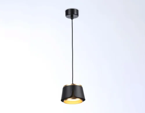 Светильник подвесной TN71247 Ambrella light чёрный 1 лампа, основание чёрное в стиле хай-тек современный  фото 3