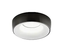 Светильник точечный A890 BK/WH Ambrella light чёрный 1 лампа, основание чёрное в стиле современный 