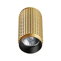 Светильник накладной Mais 370756 Novotech золотой 1 лампа, основание золотое в стиле модерн хай-тек круглый