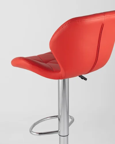 Стул барный Бон, красный NP (набор 2 шт) УТ000039889 Stool Group, красный/экокожа, ножки/металл/, размеры - ***** фото 7
