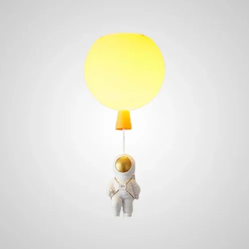 Светильник потолочный MERCURY B D25 Yellow 208649-23 ImperiumLoft жёлтый на 1 лампу, основание белое в стиле современный 