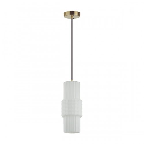 Светильник подвесной Pimpa 5020/1 Odeon Light белый 1 лампа, основание бронзовое в стиле современный 
