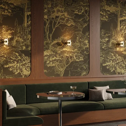 Бра LED MOD480WL-L10BS3K Sacramento Maytoni прозрачный на 1 лампу, основание латунь в стиле современный минимализм фото 2 Бра LED MOD480WL-L10BS3K Sacramento Maytoni прозрачный на 1 лампу, основание латунь в стиле современный минимализм фото 2