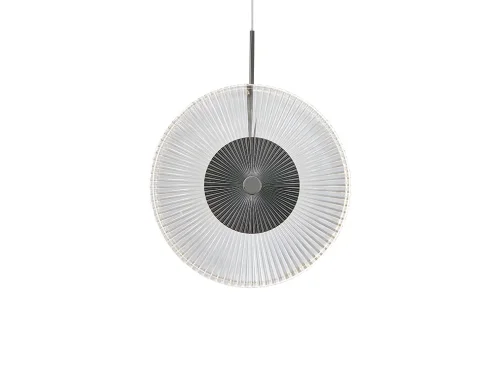 Светильник подвесной LED 4541/S black glossy Newport прозрачный 1 лампа, основание чёрное в стиле американский современный  фото 2