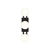 Бра LED Monro SL6610.401.03 ST-Luce белый на 1 лампу, основание чёрное в стиле современный 