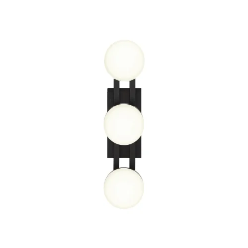 Бра LED Monro SL6610.401.03 ST-Luce белый на 1 лампу, основание чёрное в стиле современный 