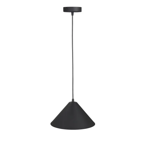 Светильник подвесной V2925-1/1S Vitaluce чёрный 1 лампа, основание чёрное в стиле арт-деко  фото 4