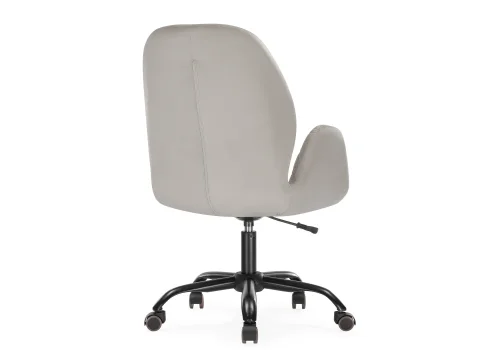 Компьютерное кресло Нерон серое  566502 Woodville, серый/велюр, ножки/металл/чёрный, размеры - *1020***630*650 фото 4