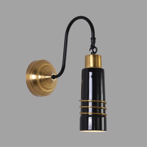 Бра Lilo 8361/1W Lumion чёрный на 1 лампу, основание бронзовое в стиле современный фото 4 Бра Lilo 8361/1W Lumion чёрный на 1 лампу, основание бронзовое в стиле современный фото 4