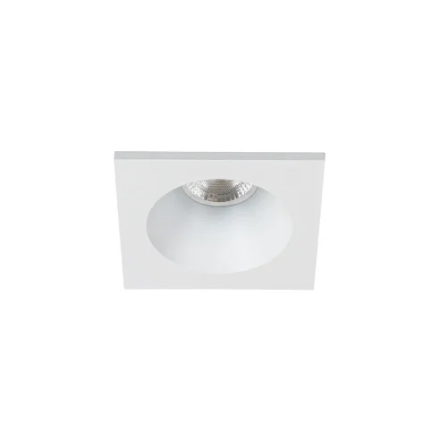 Светильник точечный Helm Mini A2858PL-1WH Arte Lamp белый на 1 лампу, основание белое в стиле современный квадратный