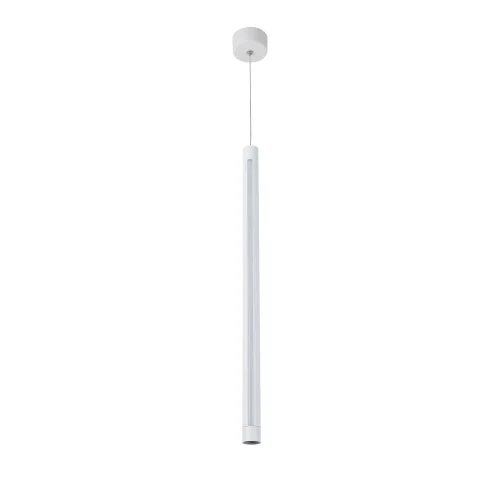 Светильник подвесной LED Lamba 3080-1P Favourite белый 1 лампа, основание белое в стиле хай-тек современный  фото 2