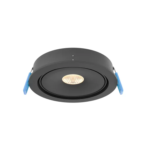 Светильник точечный LED Move DL060-9W3-4-6K-B Maytoni чёрный на 1 лампу, основание чёрное в стиле современный хай-тек круглый