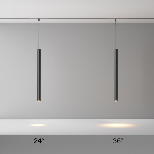 Трековый светильник Фокус / Focus Led Exility X (Эксилити Х) 3000K 7Вт 36° TR245-7W3K-B Maytoni чёрный для шинопроводов серии Трековая система EXILITY X (Эксилити Х) чёрный фото 9