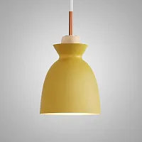 Светильник подвесной OMG C Yellow 179784-26 ImperiumLoft жёлтый 1 лампа, основание золотое в стиле современный скандинавский 